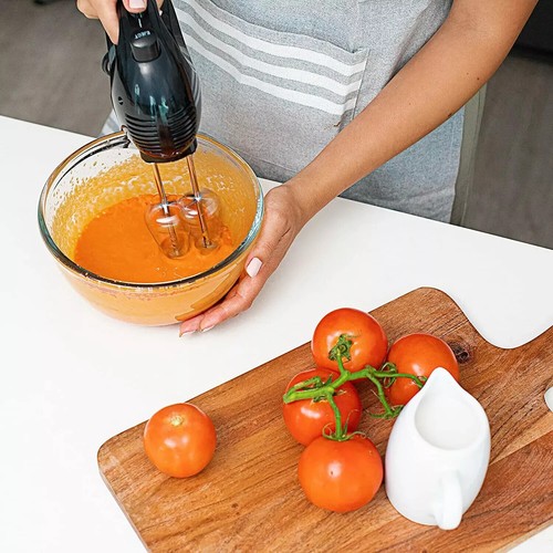 Handmixer Elektrischer Mixer Handmixer 5 Geschwindigkeiten Kuchenmixer - Bild 7 von 16