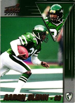 1998 Pacific Aurora #124 Aaron Glenn