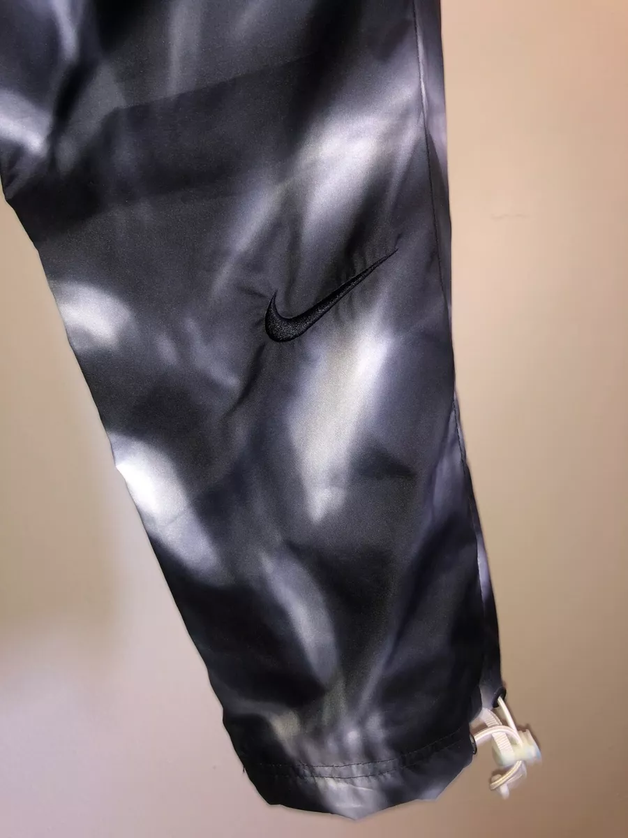 Rare NIKE x FEAR OF GOD All Over Print Pants Black Jerry Lorenzo FOG sz M