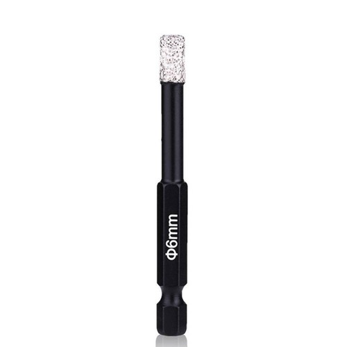 Dry Diamond Core Drill Bits for Porcelain Granite tile Ceramics Marble 5mm/6mm - Picture 5 of 7