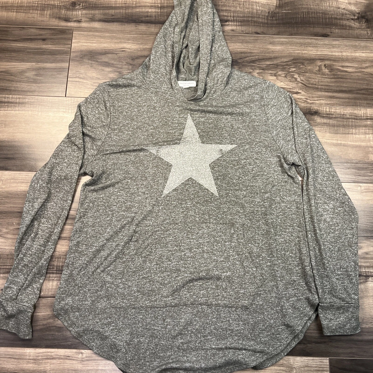 Grayson Threads Sweatshirt Womens XXL Green Star Long Sleeve