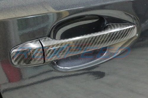 Rexpeed Dry Carbon Door Handle Covers for SUBARU VAB / WRX STI - Bild 2 von 2
