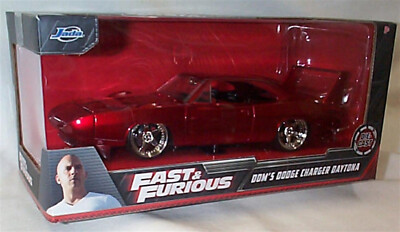 FAST & FURIOUS Doms Dodge Charger Daytona 1/24 SCALE DIECAST Jada 253203029 RB
