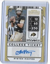 2020 Contenders Draft Picks Football Steven Montez College Ticket #141