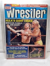 April 1987 The Wrestler Magazine - Hulk Hogan Kamala Kevin Von Erich