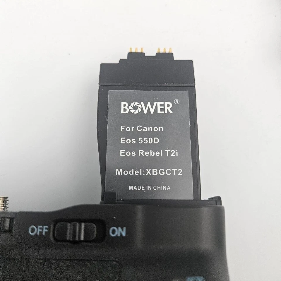 Bower Canon EOS Rebel T2i T3i и 550D цифровой камеры аккумулятор питания захват XBGCT2 - Изображение 4 из 4