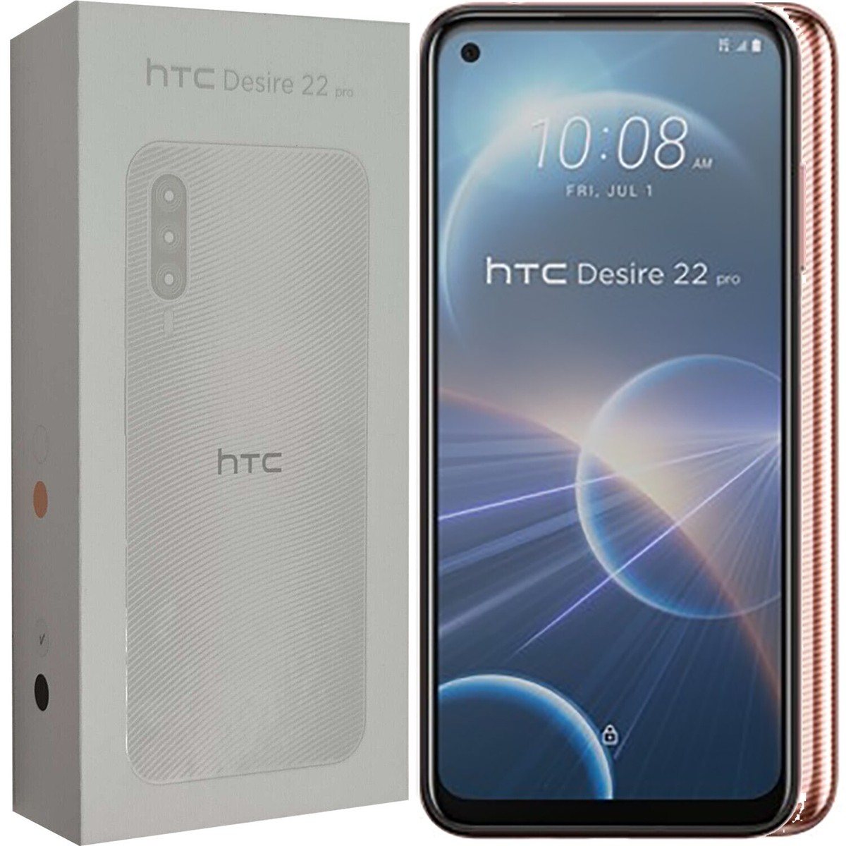 HTC Desire 22 Pro 5G Wave Gold 128GB + 8GB Dual-SIM Factory