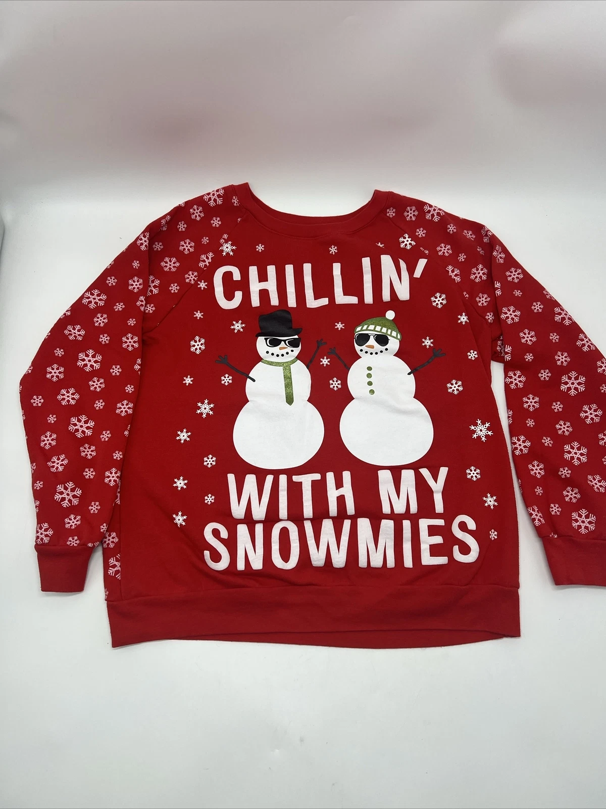 Freeze Ugly Christmas Sweater Xmas  Size L