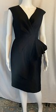 Jones Wear Dress 6 Black Taffeta Special Occasion Cocktail LBD