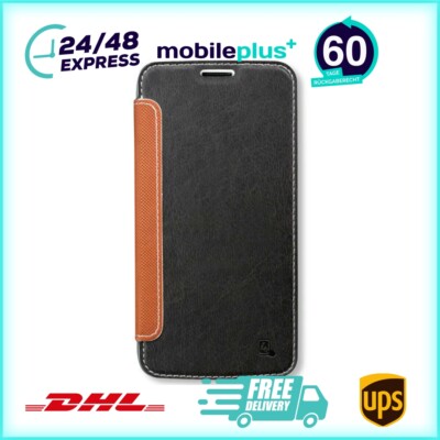 Book Case Handyhülle für Samsung Galaxy S6E+ Schwarz 4ST7008