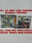 Pokemon X - Authentic Nintendo 3DS - ALL 721 SHINY Pokemon - All Items/Money!!!!