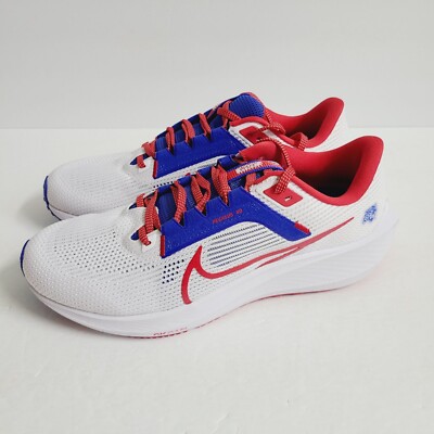 Nike Air Zoom Pegasus 40 Tennessee State Tigers Shoes DZ5978-100 Size 9.5 White