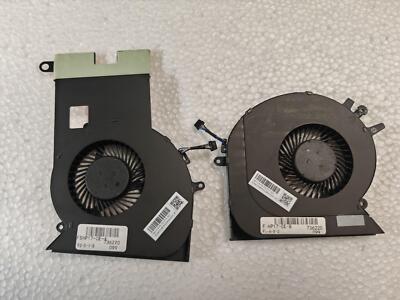 New for HP Omen 17-CE 17-AN Series Laptop CPU + GPU Cooling fan 2Fans 4-wires