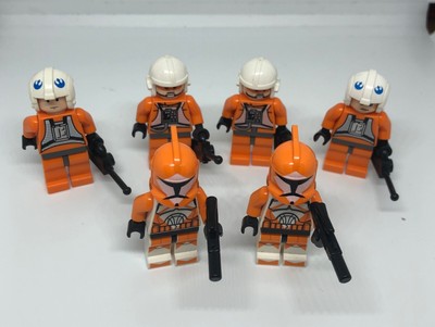 Not made by Lego Star Wars Minifigures Bomb Squad Clone Trooper Minifigure Lot