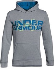 Boys Under Armour Threadborne Coldgear Logo Hoodie