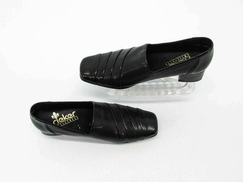 Rieker Womens Shoes Size 8.5M EUR 39 Black Loafer Anti Stress NWOB qp - Picture 9 of 12