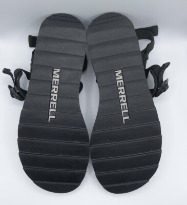 NEW MERRELL men’s alpine strap sandals in black Merrell Alpine Strap Sandal In Black - 60% Off | Editorialist main image 4