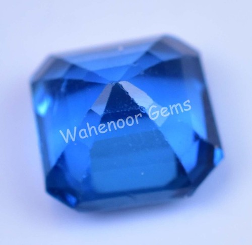 Natural Blue Zircon 3.50 Ct Emerald Stunning Certified Cambodian Gemstone - Picture 5 of 5