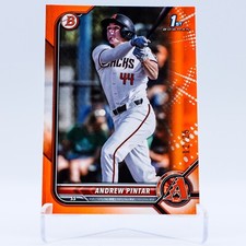 2022 1st Bowman Andrew Pintar Orange /25 #BD-138