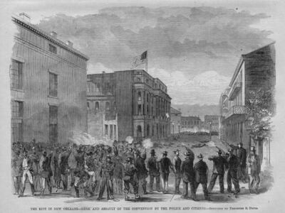 New Orleans Rae Riot RIOT IN NEW ORLEANS, SIEGE AND ASSAULT OF THE CONVENTION BY POLICE AND ...