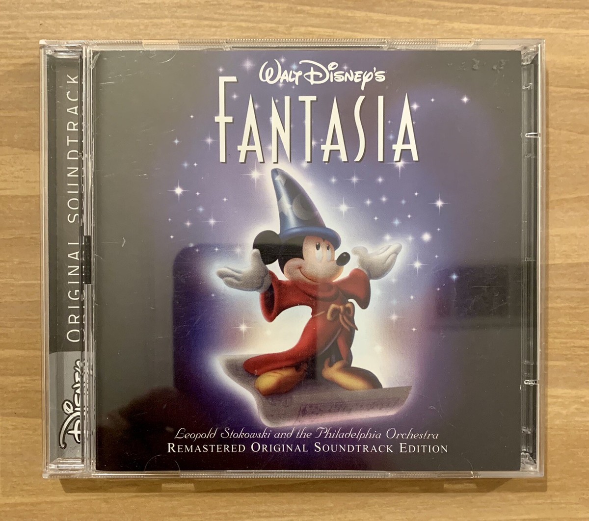 CD ~ Fantasia ~ Remastered ~ Disney ~ 2 Disc ~ 15 Tracks ~ 1990