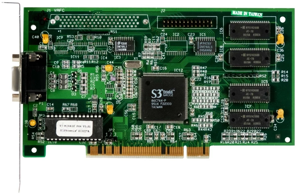 Graphic Card Spea S3 TRIO64 2MB Edoram Mirage P64 64-BIT D-Sub - Image 2 of 2