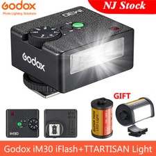 US Godox iM30 iFlash Mini Flash Speedlite for Canon GR3 Sony Nikon  Gift Light