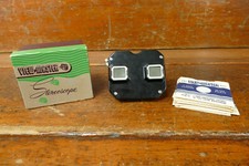 Vintage Sawyers View Master 3D Slide Viewer Stereoscope Includes Box w/ 9 Reels