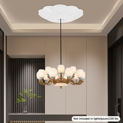 Chandelier Hoist Lifter Cover 100kg/220lbs Chandelier Decorative Cover Ceiling