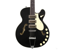 Eastwood Airline H59 Electric Guitar - Blacktop
