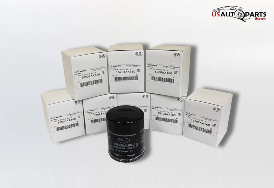 Juego de 8 filtros de aceite de motor originales Subaru para Forester Impreza Legacy 2011-2025 Foto 4 de 4