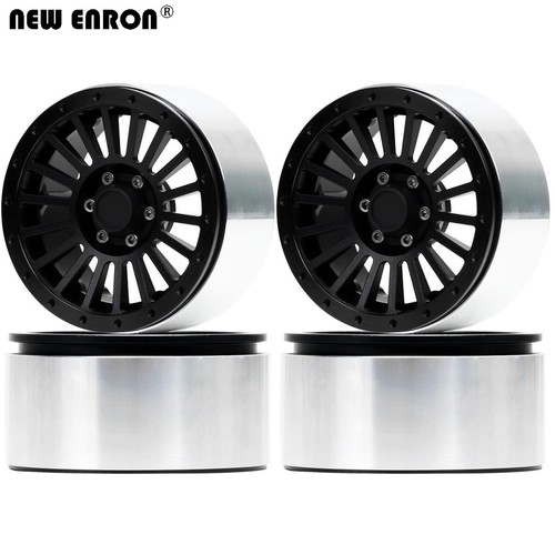 Cerchio ruota mozzo in alluminio 2,6" Beadlock 12 mm per RC 1/10 assiale RB10 Ryft KM YIKONG - Foto 32 di 144