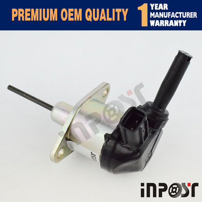 6684826 Fuel Stop Solenoid 12V For Bobcat S150 S160 S175 S185 T190 | eBay