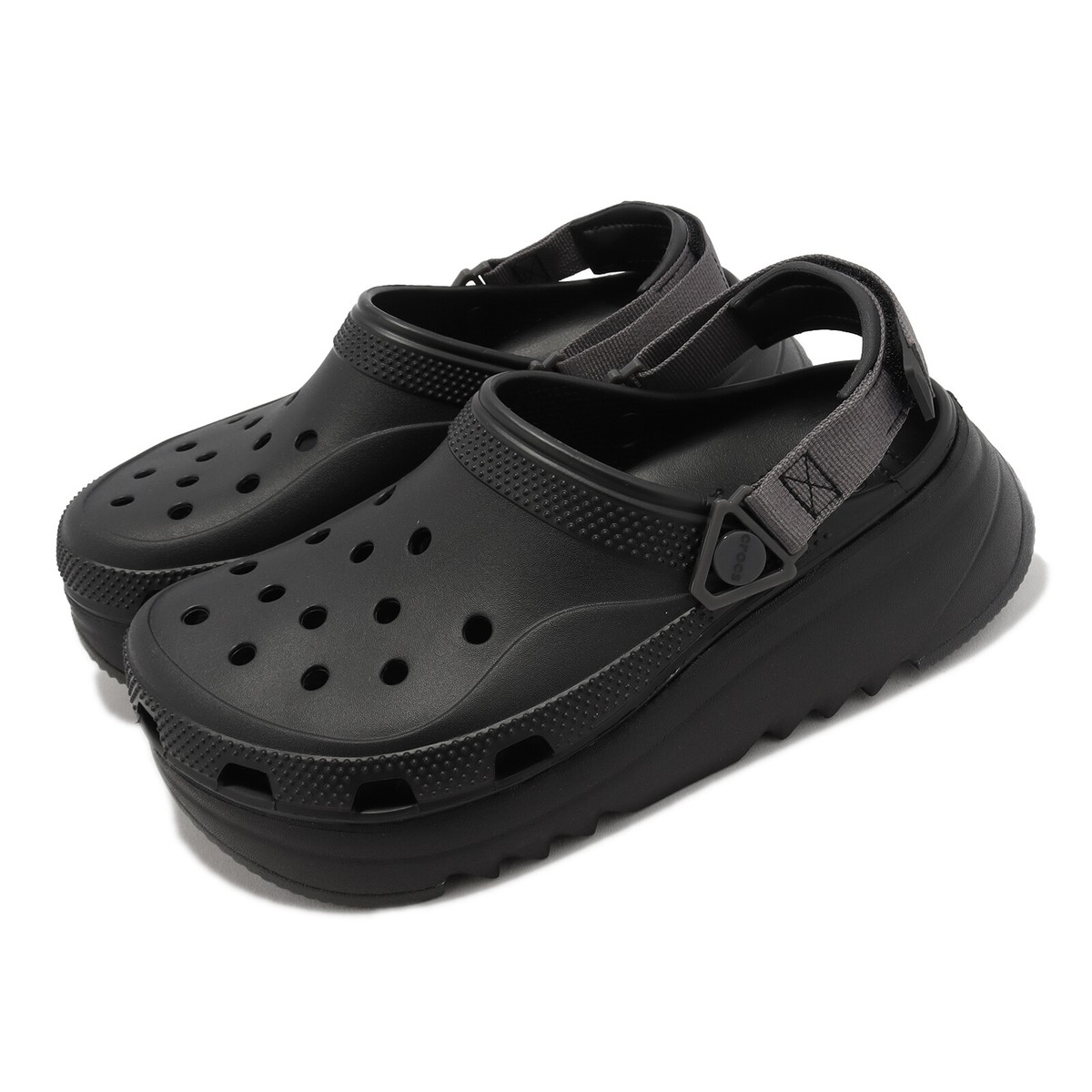 Crocs Hiker Xscape Clog Black Men Slip On Casual Sandal 