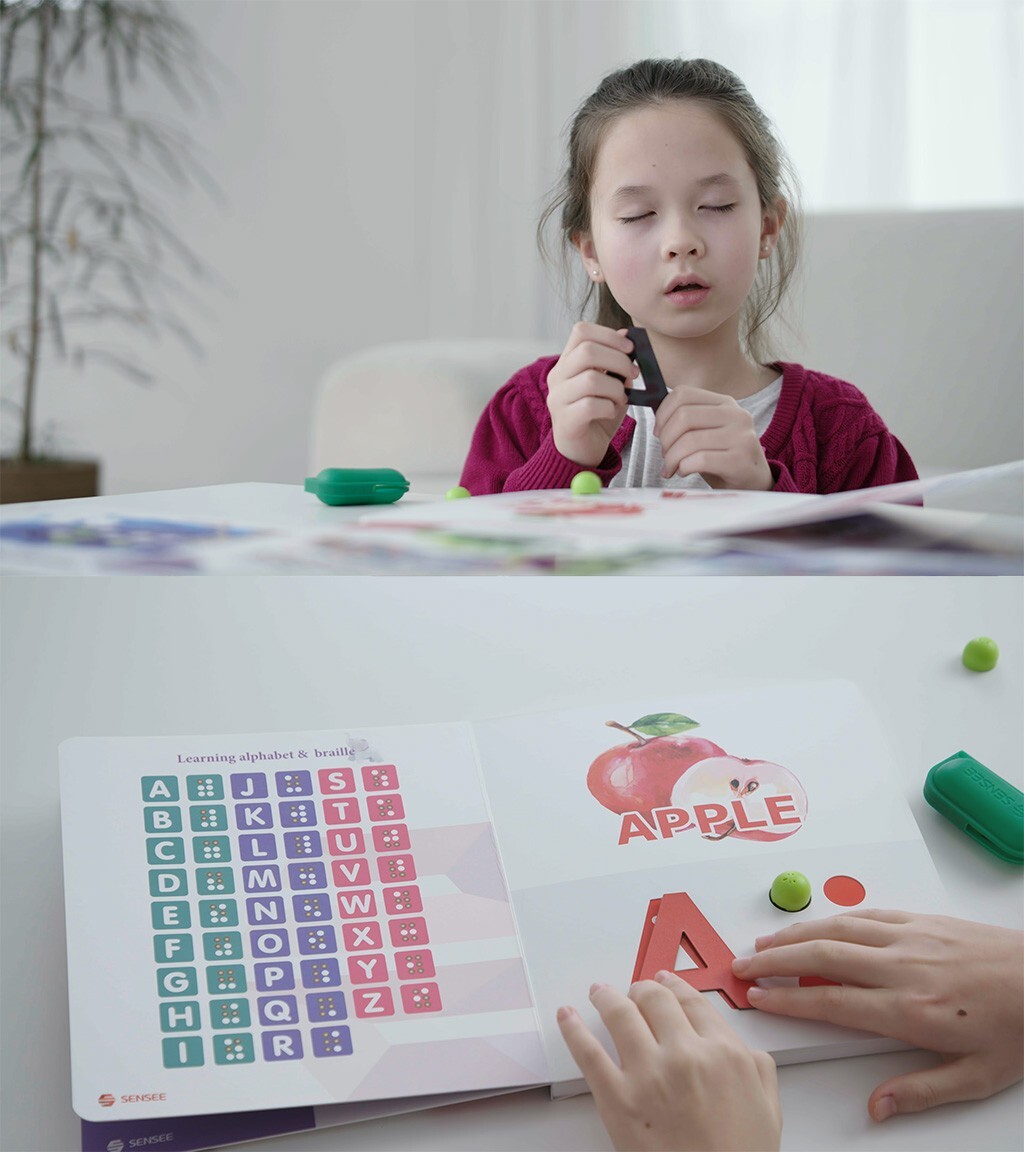 Braille Learning Kit Learning Alphabet and Numbers in Braille Braille book eBay