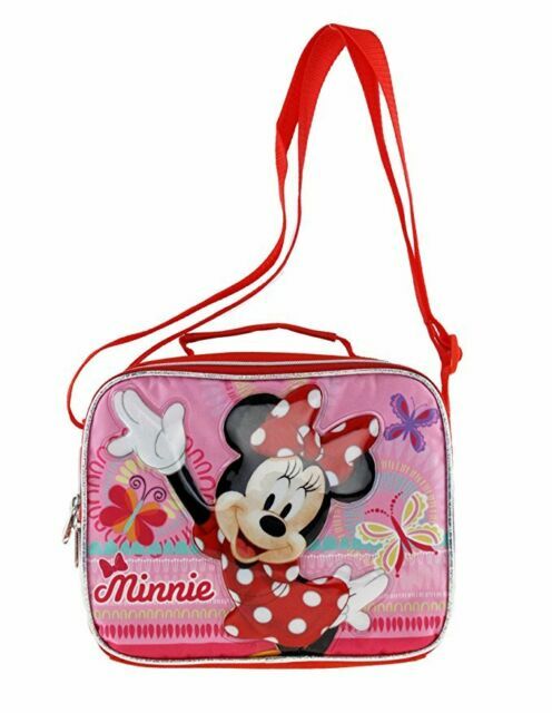 minnie mouse insulated lunch bag