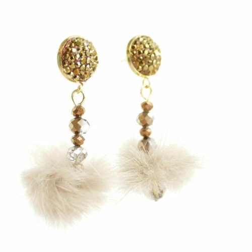 Imitationsperle Butterfly-Verschluss Mode-Ohrschmuck