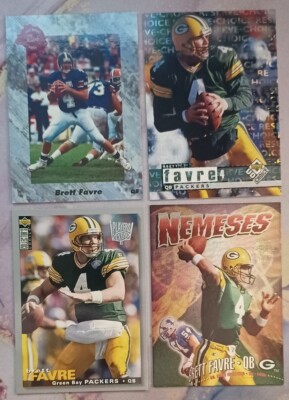 Brett Favre bundle.  Nemeses, Players Club, Reserve Choice, and Classic Rookie