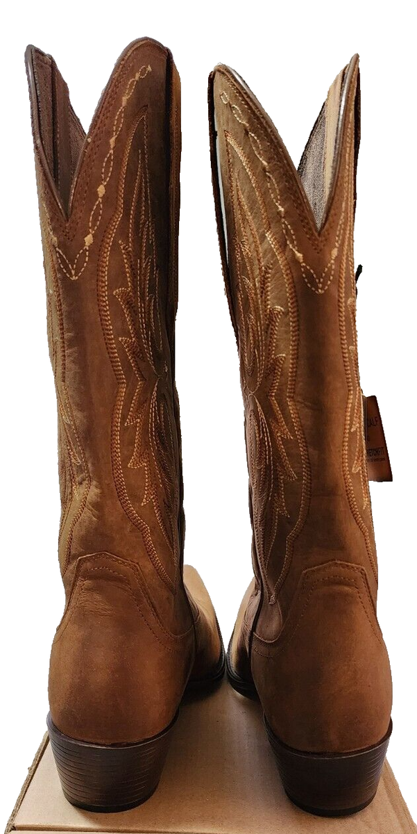 Bottes Western Ariat Heritage X Toe – Femme 12B – Marron Vieilli – Neuves