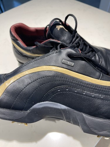 PUMA GoreTex scarpe da golf uomo 13 nero US 100% impermeabili