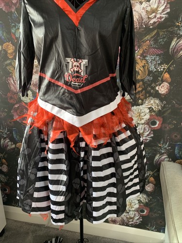 girls Fancy Dress Halloween Cheerless Cheerleader Age 12-14 Years brand new - Picture 9 of 12