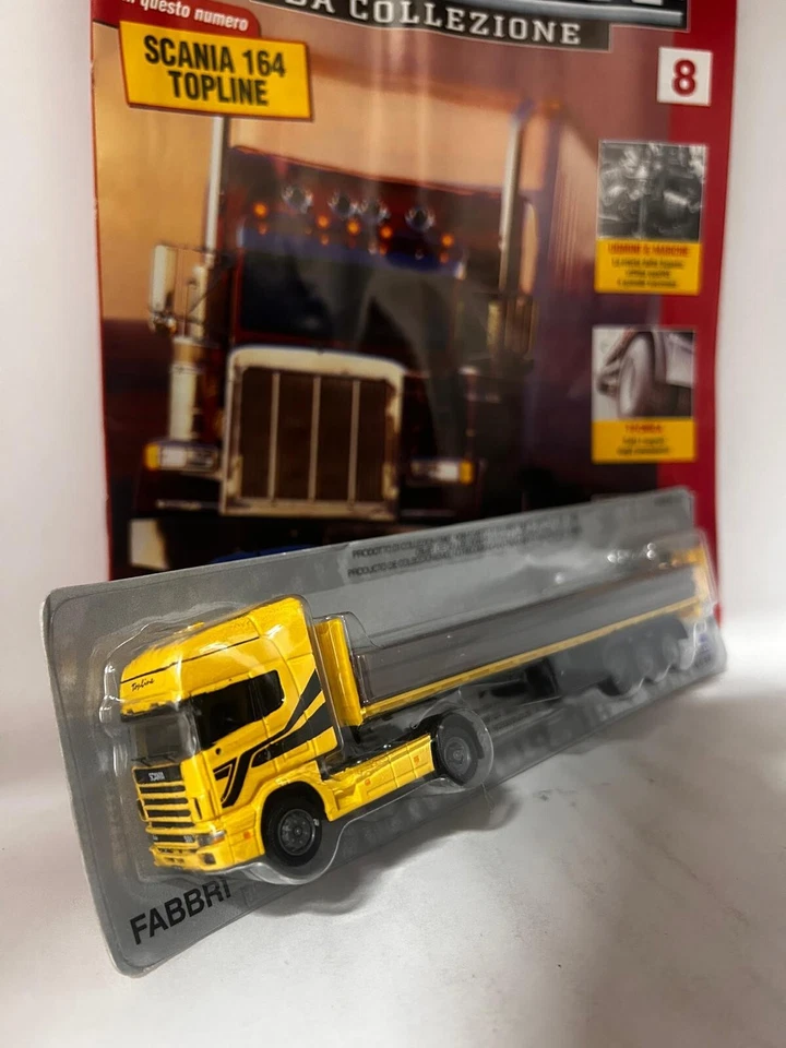 SCANIA 164 TOPLINE 1:87 USCITA 8 CAMION DA COLLEZIONE ITALERI - Immagine 2 di 2