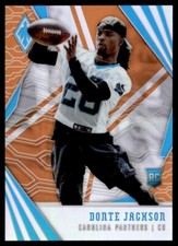 2018 Panini Phoenix Orange Donte Jackson 20/99 Carolina Panthers #157
