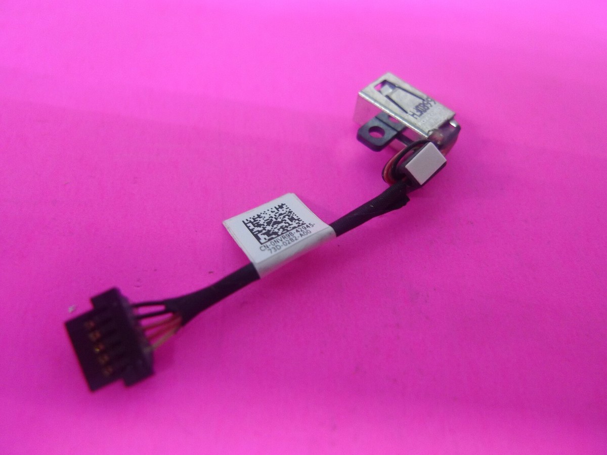 DC in Power Jack Socket with Cable Wire Harness for DELL XPS