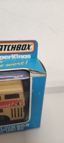 MATCHBOX SUPERKINGS K15 'THE LONDONER BERLIN DOUBLE DECKER BUS' BOXED - Picture 7 of 7