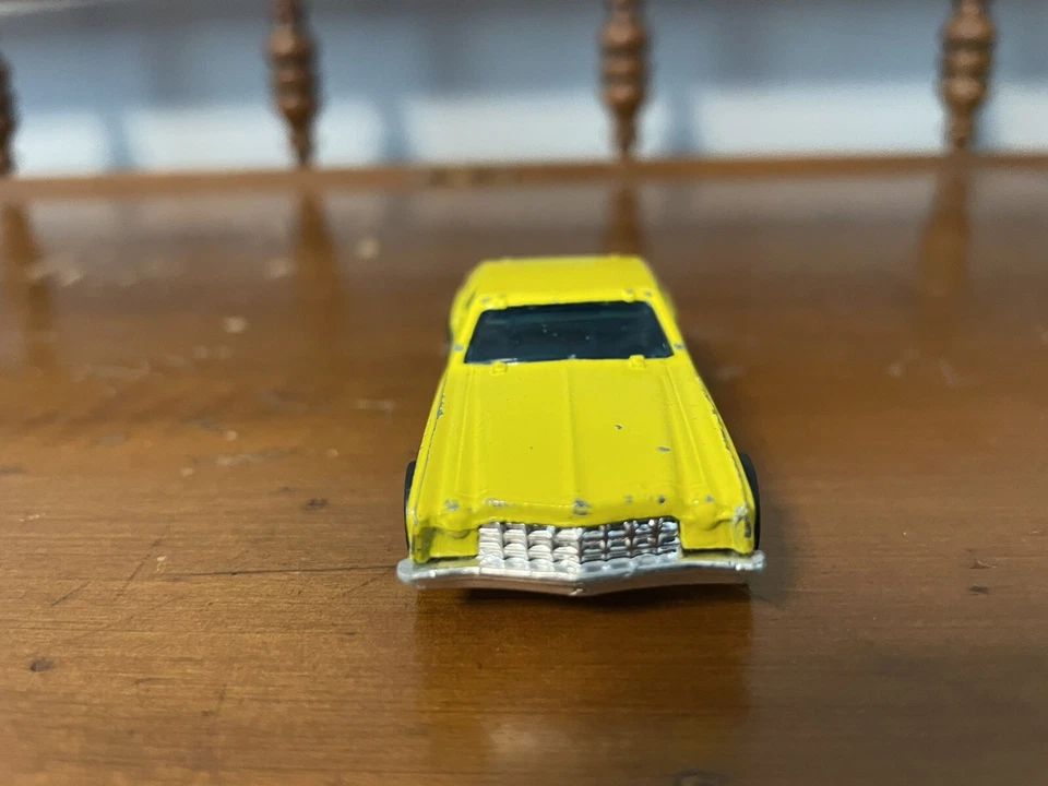 Hot Wheels Flying Colors Amarillo MONTE CARLO STOCKER Blackwalls Mattel 1974 Foto 2 de 4