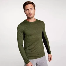 SMARTWOOL X VRST MENS CREW NECK SLIM FIT LONG SLEEVE SHIRT SIZE XL NWT $108