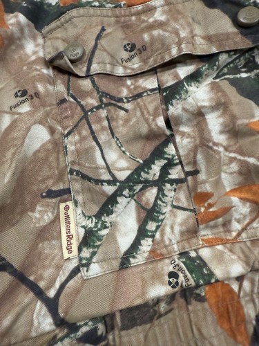 VTG Outfitters Ridge Fusion 3D Jacket Mens XL Hunting Realtree Camo Full Zip - Picture 3 of 6