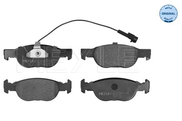 025 219 3017/W Meyle brake pad set, disc brake for Fiat, Lancia