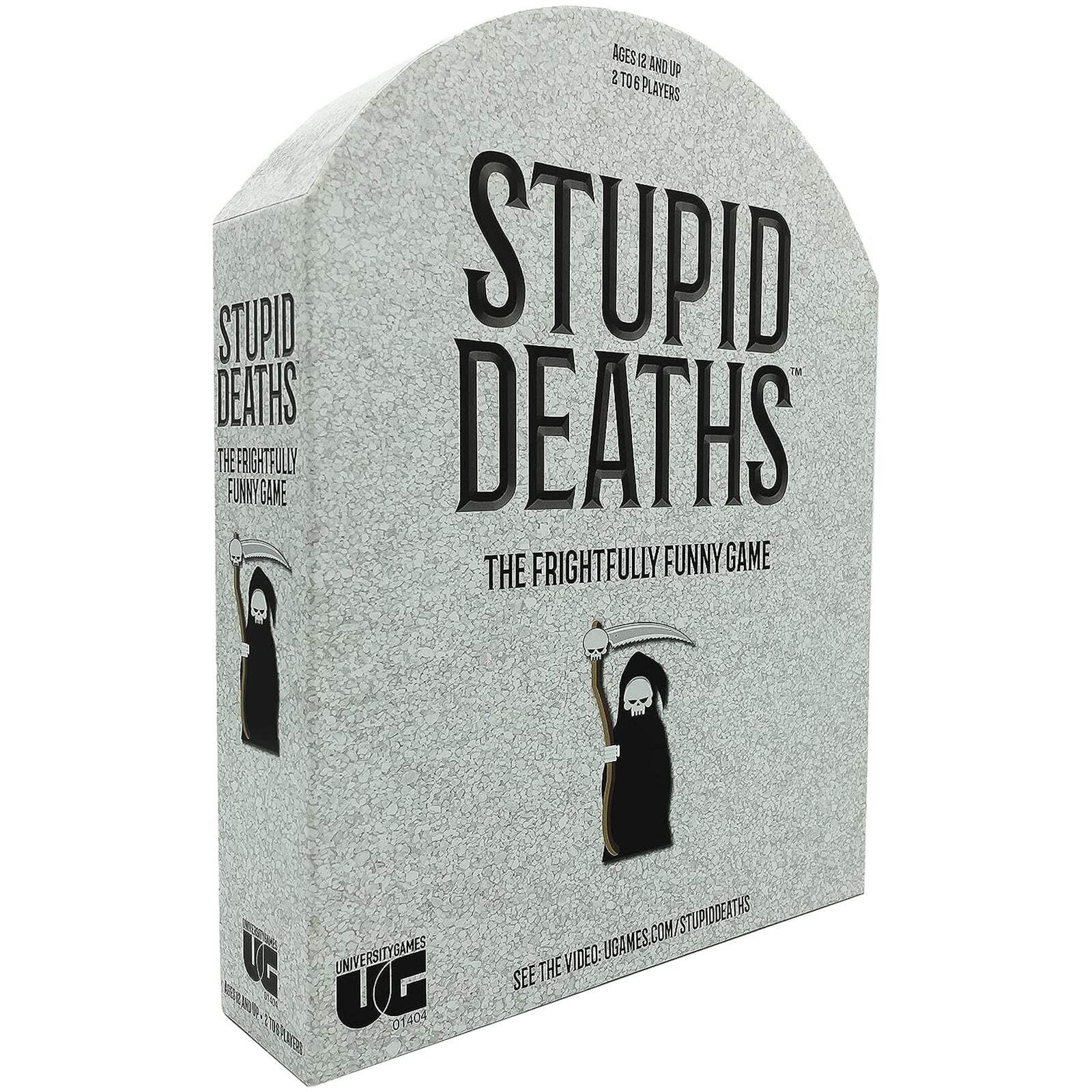 University Games Stupid Deaths Party Game NEW IN STOCK